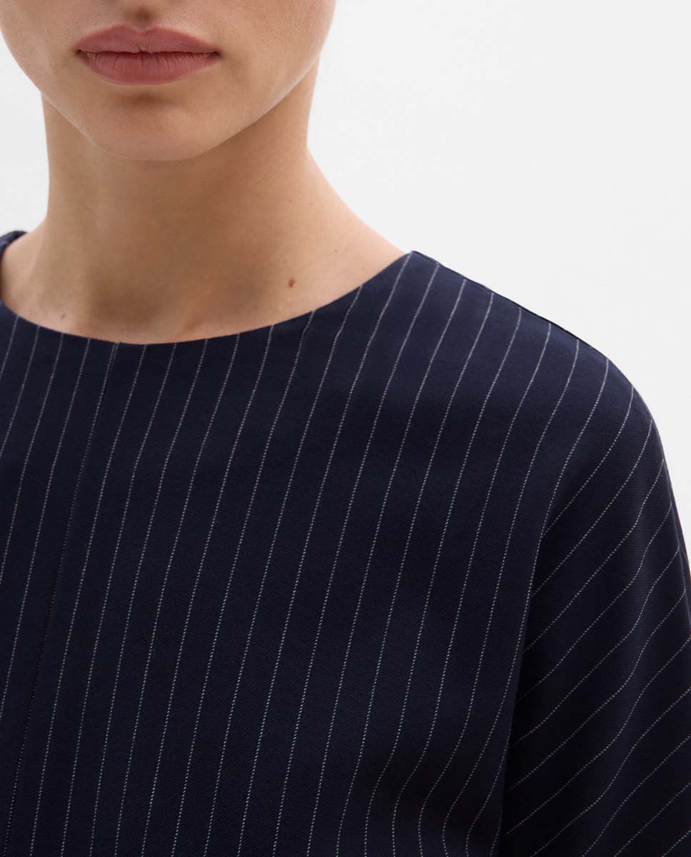 Vestido midi asimétrico