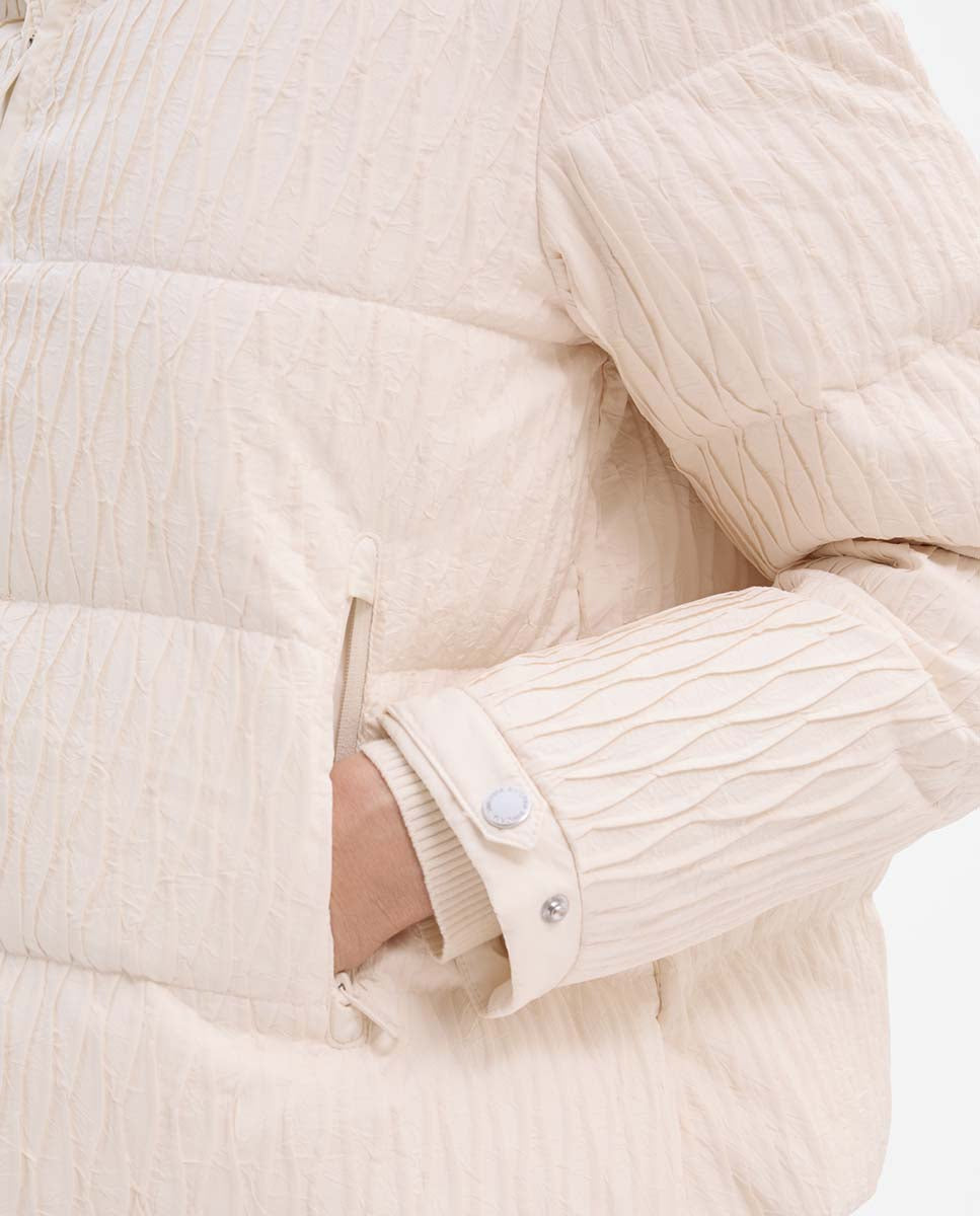 Plumífero tejido fantasía