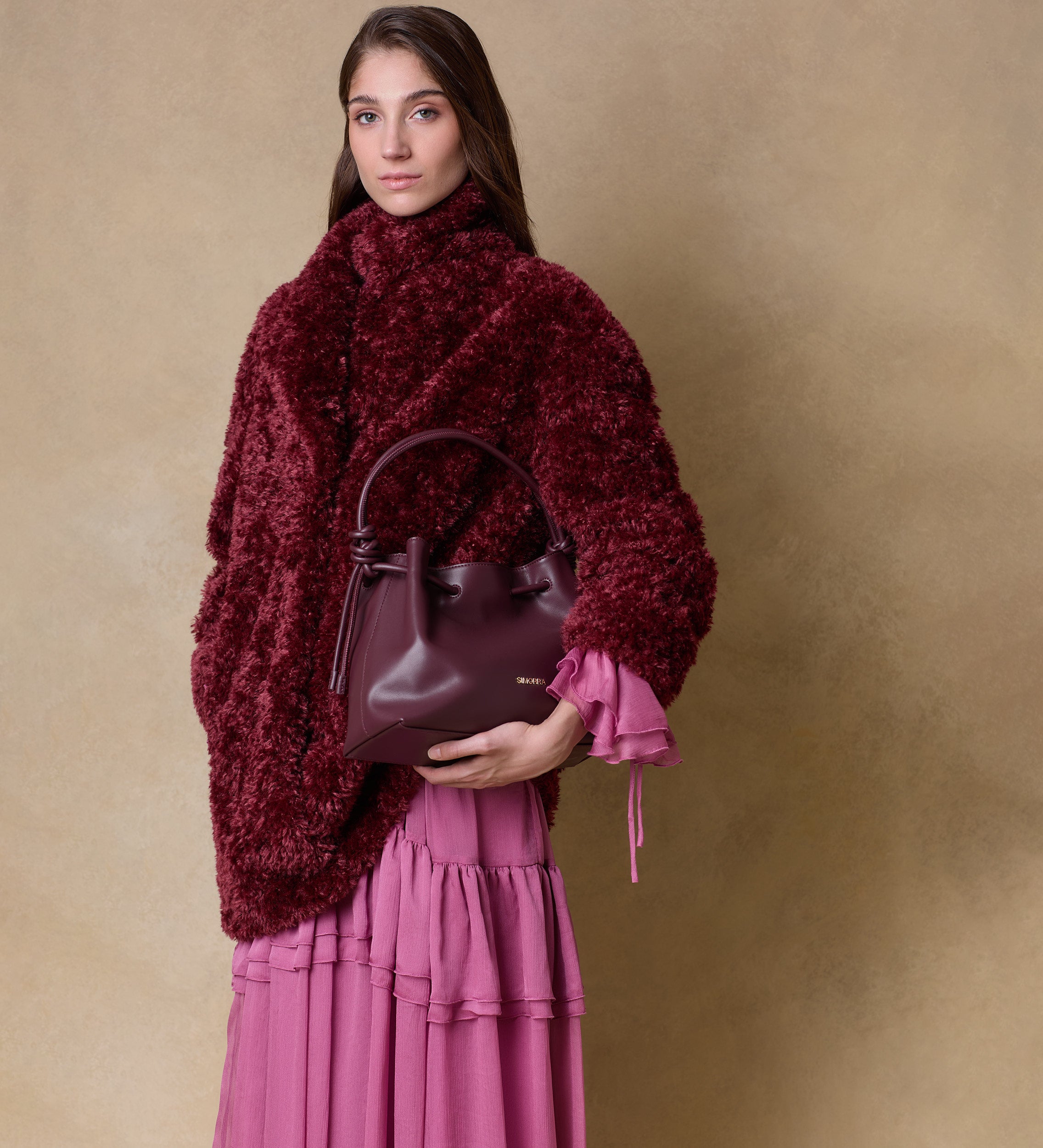 Chaquetón efecto pelo