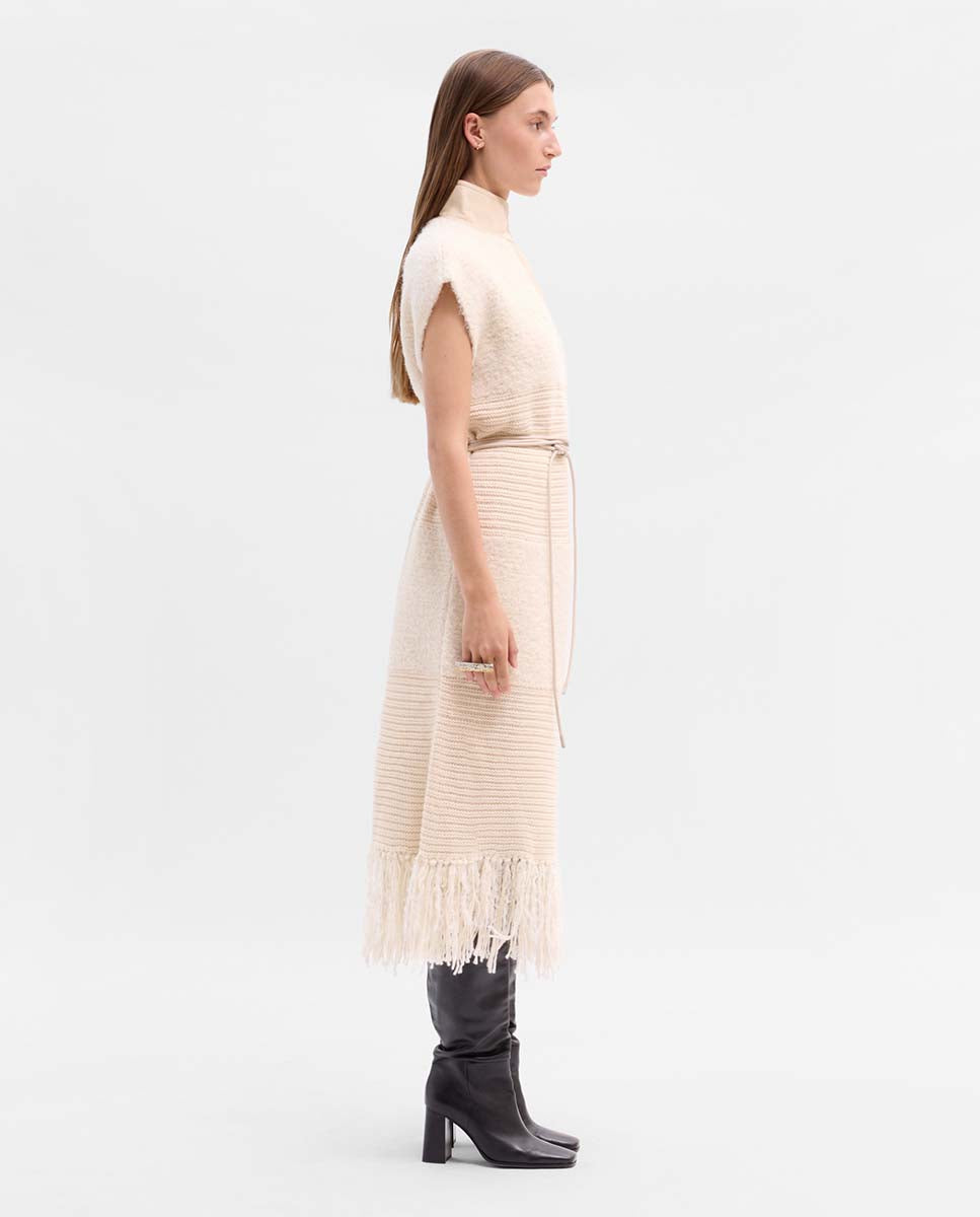 Vestido punto fantasía