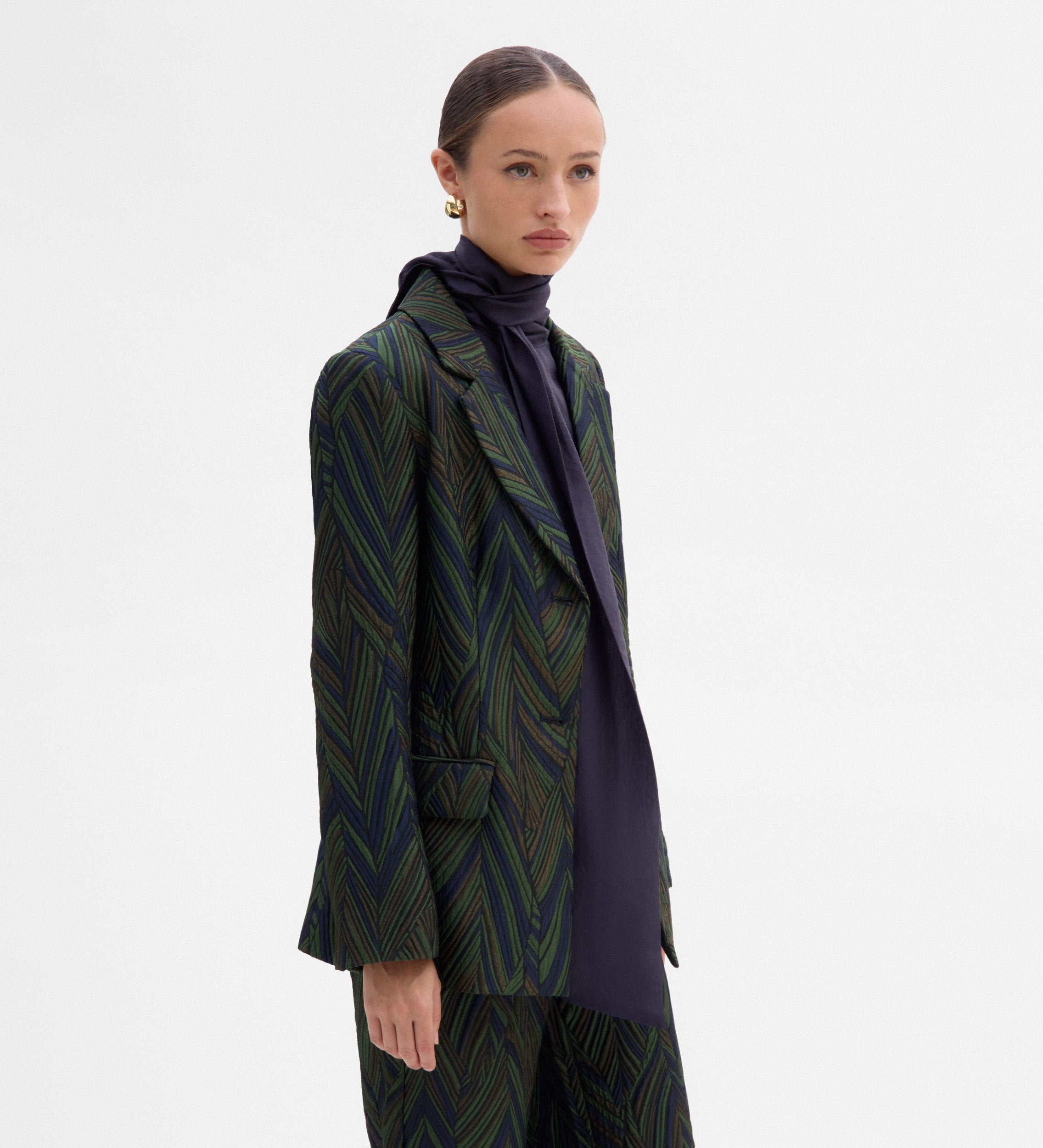 Americana tejido fantasía